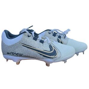 Nike Hyperdiamond 4 Pro MCS Womens Softball Cleats Size 8 CZ5920-006 Sea Glass.